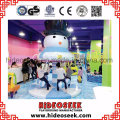Ice Snow Theme Naughty Castle Indoor Playground